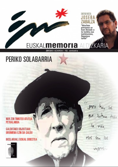 Euskal Memoria aldizkaria 12. alea